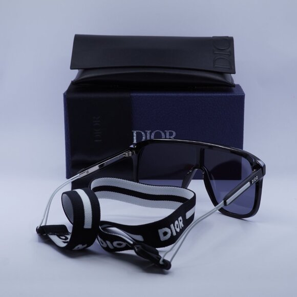 Final Price! Dior DIORFAST M1I 10A8 Black/Smoke Sunglasses